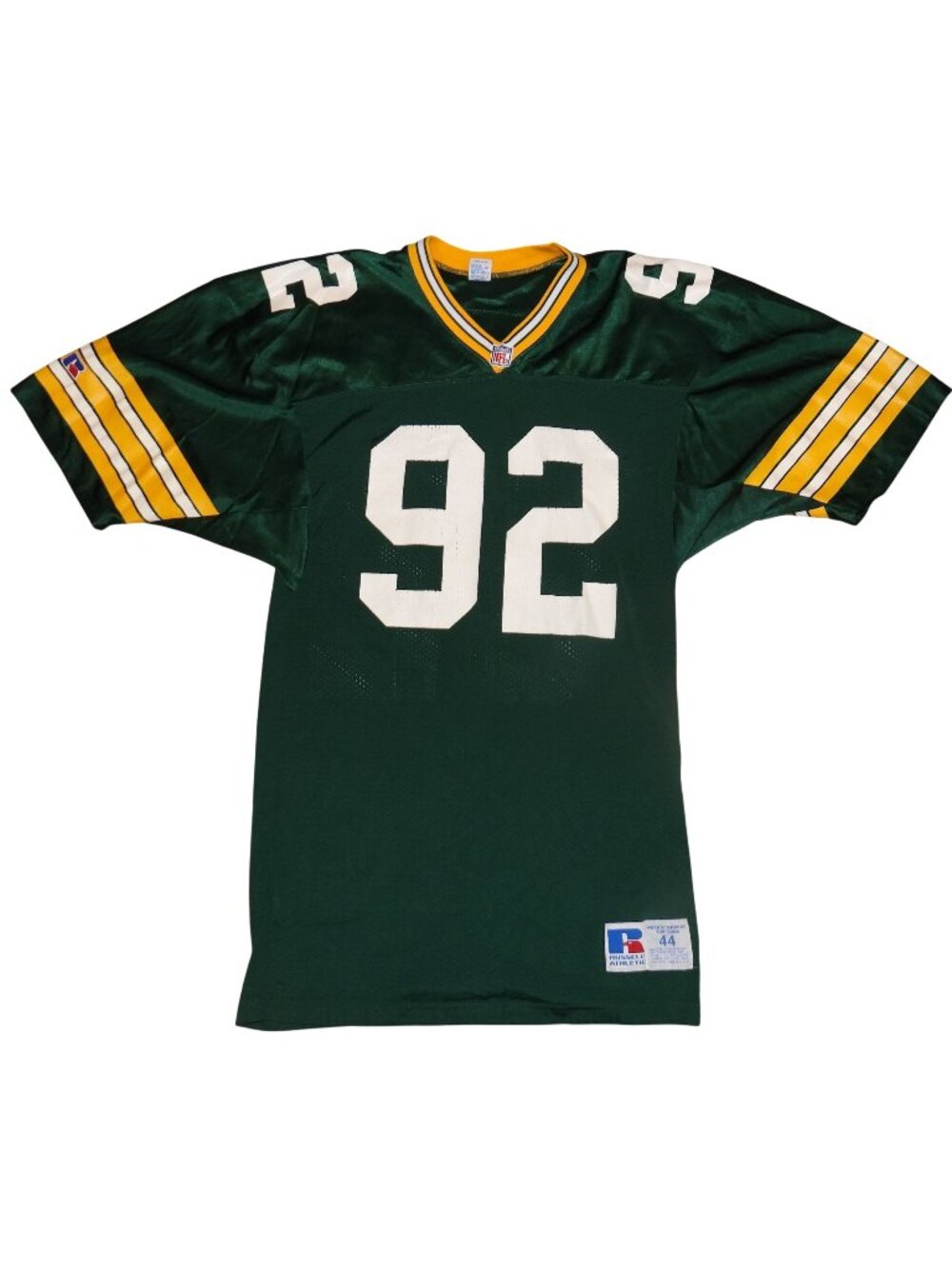 Vintage 1990s Reggie White Green Bay Packers Russell Athletic Jersey Men’s 44
